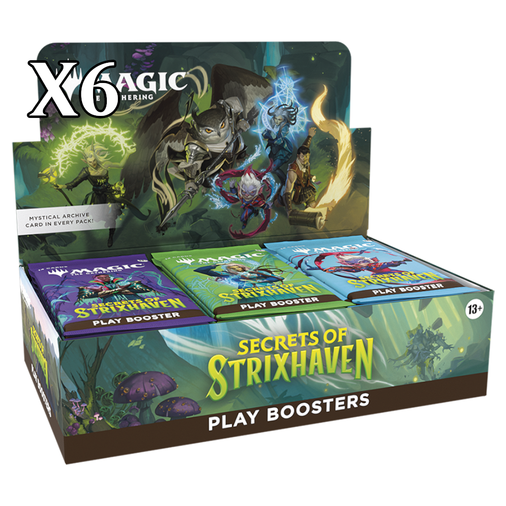D53340001-2 - 1 Secrets of Strixhaven Play Booster Display (x6) - Image 1