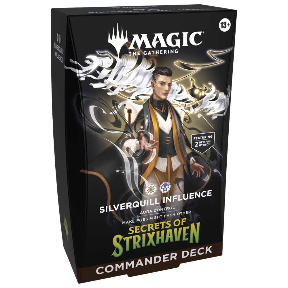 D53390001-1 - 1 Secrets of Strixhaven Commander Deck: Silverquill Influence - Image 1