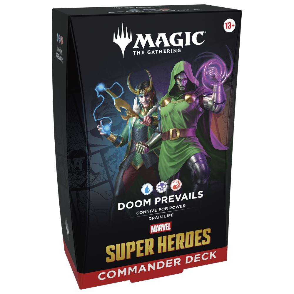 D53610001-4 - 1 Magic: The Gathering: Marvel Super Heroes Commander Deck: Doom Prevails - Image 1