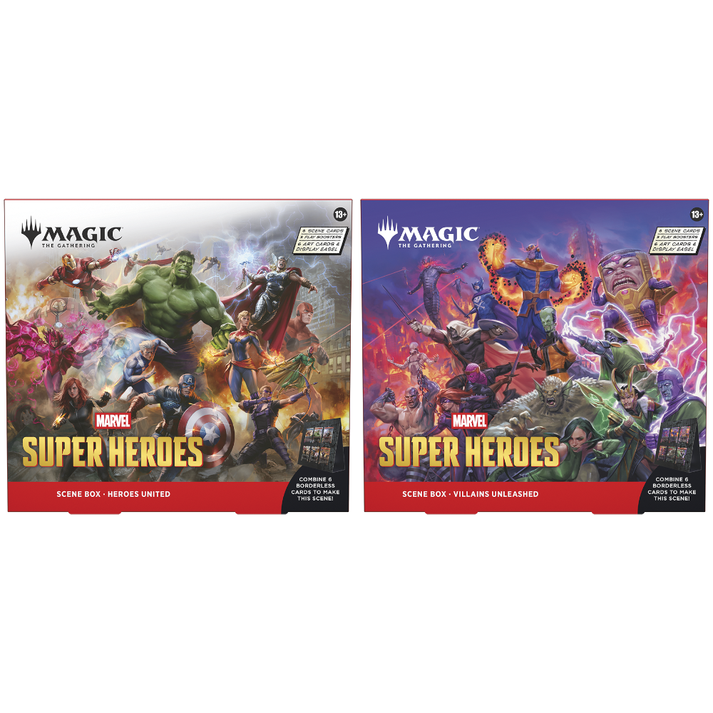 D53690000 Magic: The Gathering: Marvel Super Heroes Scene Box: Set - Image 1
